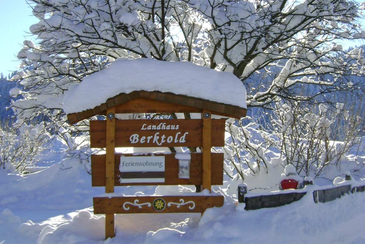 Herzlich Willkommen im Landhaus Berktold in Obermaiselstein
