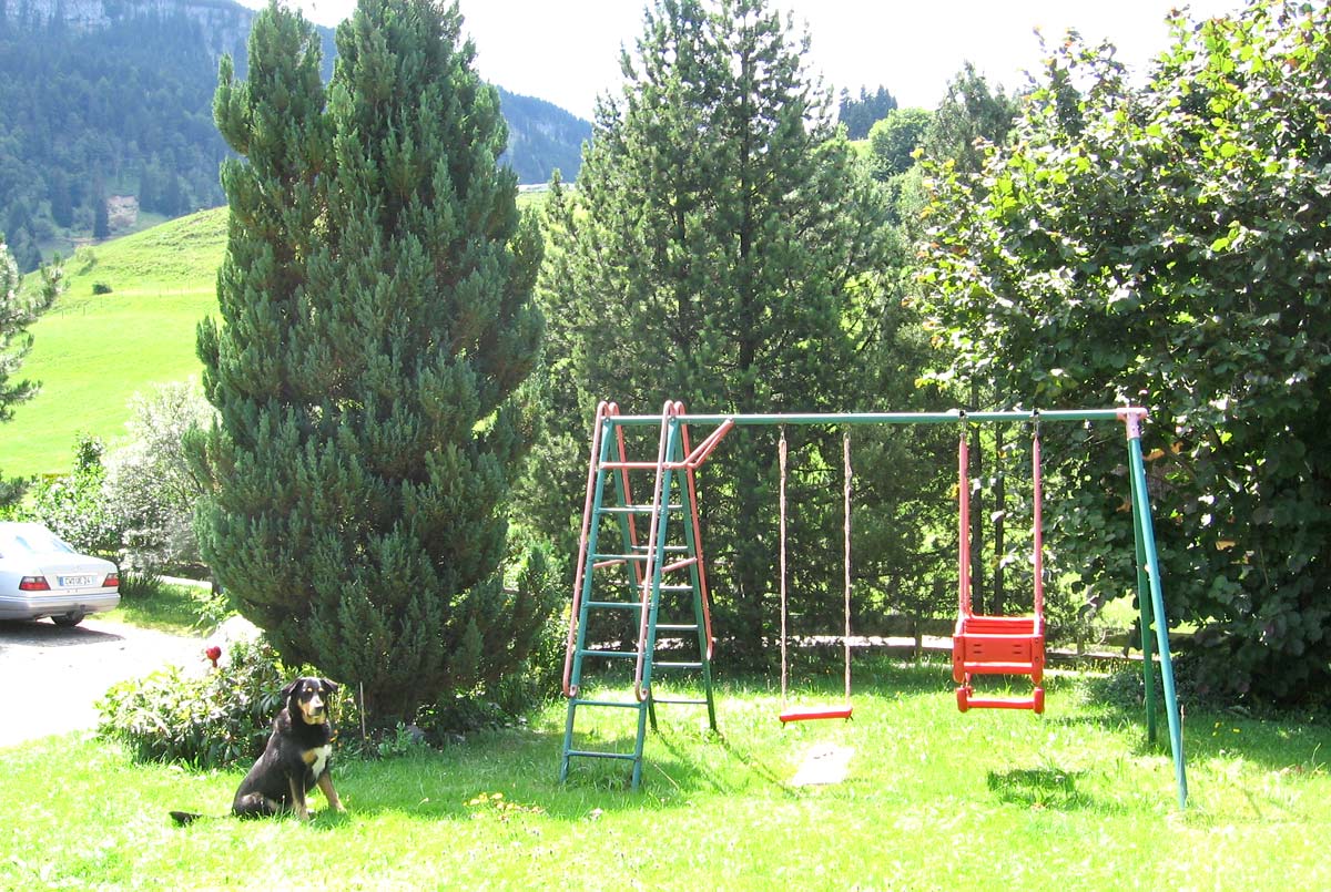 Spielplatz Landhaus Berktold Obermaiselstein | Allgäu