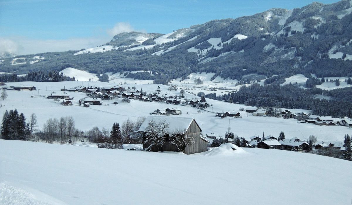 Winterlandschaft in der Umgebung